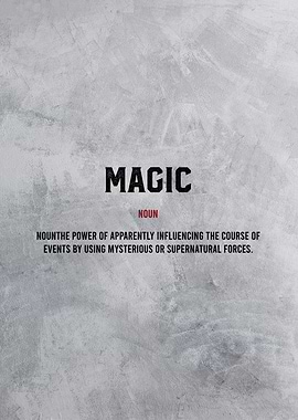 magic dictionary