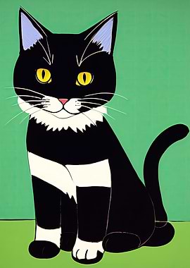 Affectionate Cat Portrait