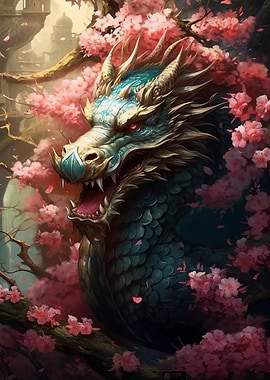 Japanese dragon cherry