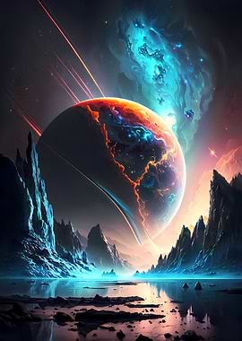 Universe Valley Landscape