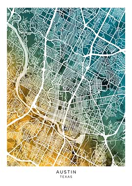 Austin Texas Map