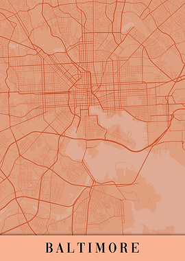 Baltimore Orange Map