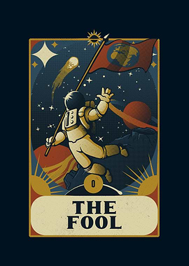 Astronaut Tarot Fool