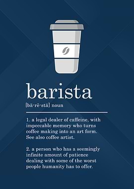 Funny Barista Definition