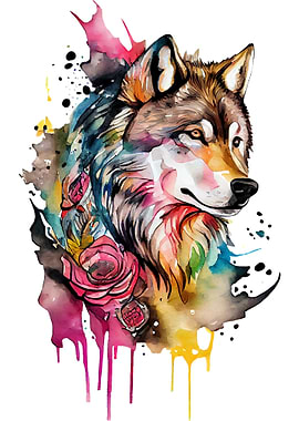 Artistic Wolf