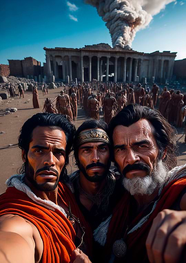 Last selfie at Pompeii