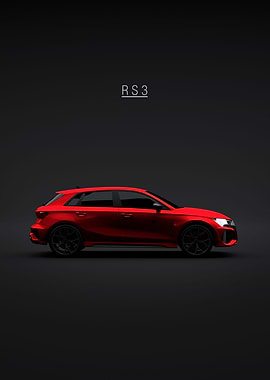 Audi RS3 2021 8Y Red