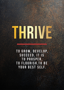 thrive defintion