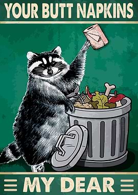 Your Butt Napkins My Dear
