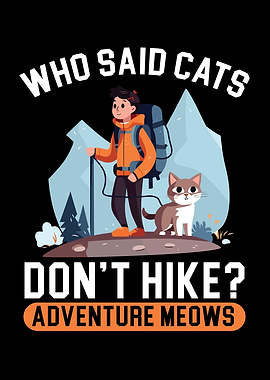 Hiking Cat Hiker Cat Owner