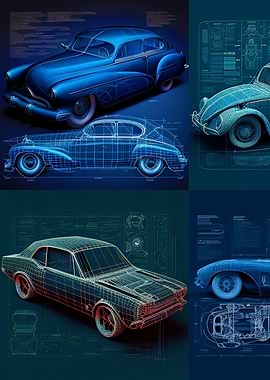 cars blueprints