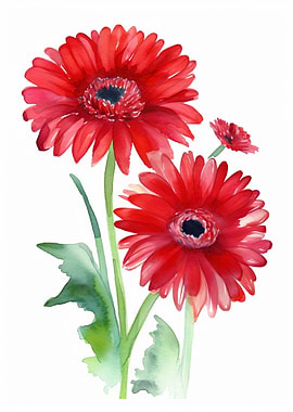 Gerbera Daisies Flowers