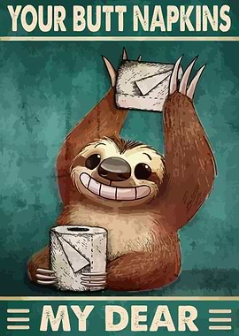 Your Butt Napkins My Dear