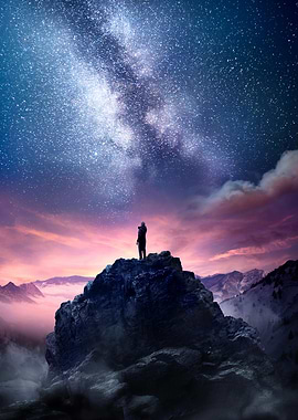 Fantasy cinematic scene