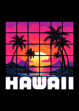 Hawaii Sunset Scenery