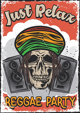 Rasta Skull Delight