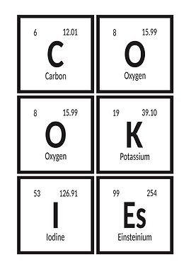 Cookies Table of Elements