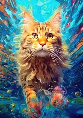 Underwater Cat 3