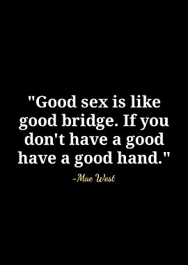 Mae West quotes