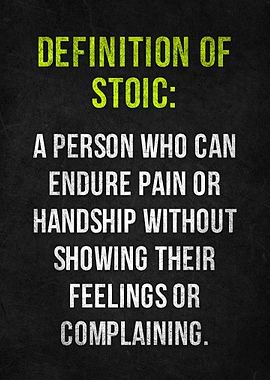 Definition of Stoic