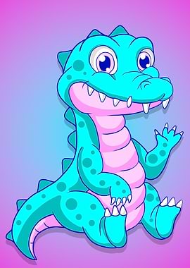 cute crocodile