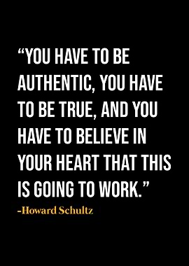 Howard Schultz Quote