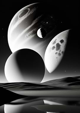 Celestial Moon Voyage