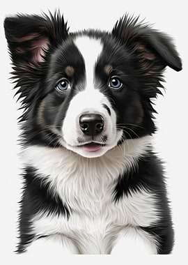 Border Collie Dog 03