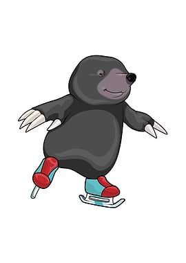 Mole Ice skating