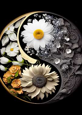 Flower Yin Yang