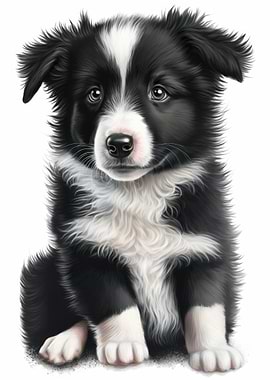 Border Collie Dog 04