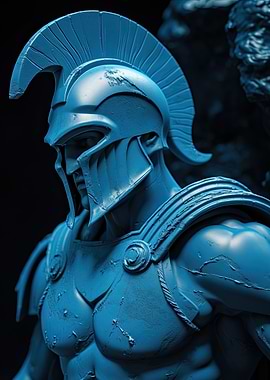 Spartan Warrior Statue