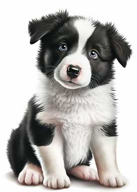 Border Collie Dog 01