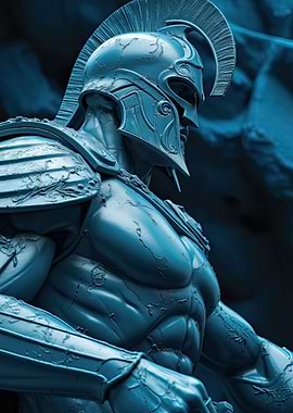 Spartan Warrior Statue