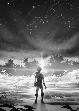 zelda link sword shield