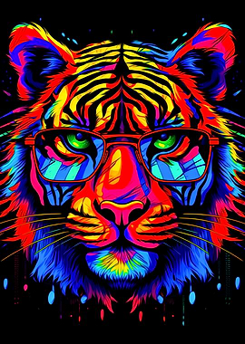Colorful Tiger