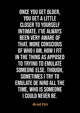 Brad Pitt quotes