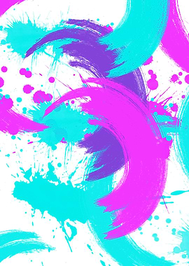 abstract brush painting 1