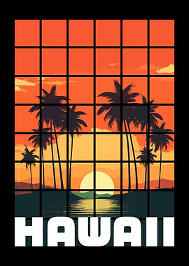 Hawaii Zen Sunset Scenery