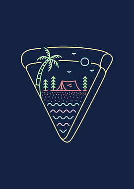 Camping on the Beach with