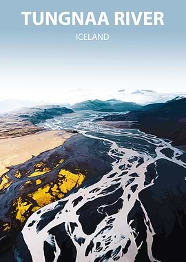 Tungnaa River Iceland