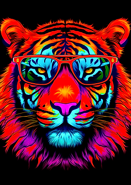 Colorful Tiger