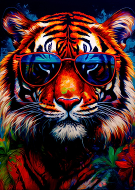 Colorful Tiger