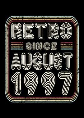 Birthday August 1997