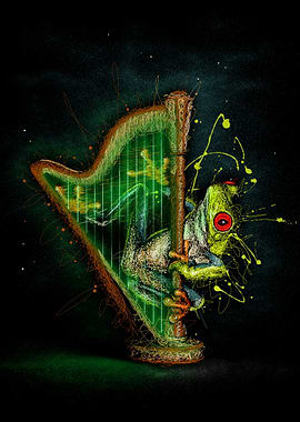 frog and harp