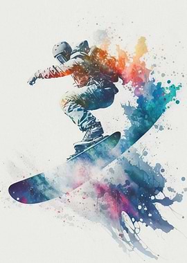 Sports snowboarding