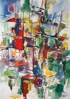 Abstract Art Chaos