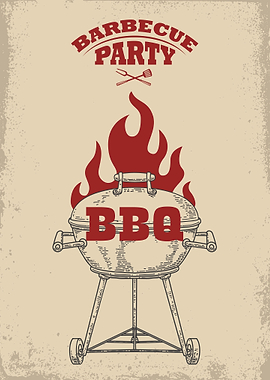 Bbq and grill Poster