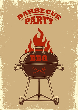 Bbq and grill Poster