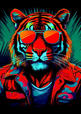 Colorful Tiger